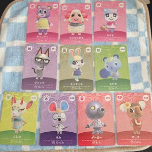 동물의 숲 아미보 카드 일판 잭슨 미첼 등 일괄 이미지