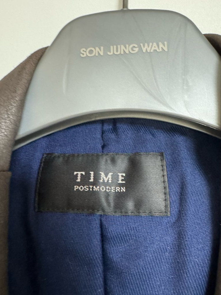 TIME 타임 양가죽 베스트--1