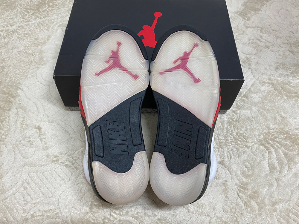 [260] 에어 조던 5 레트로 파이어 레드 2020--1