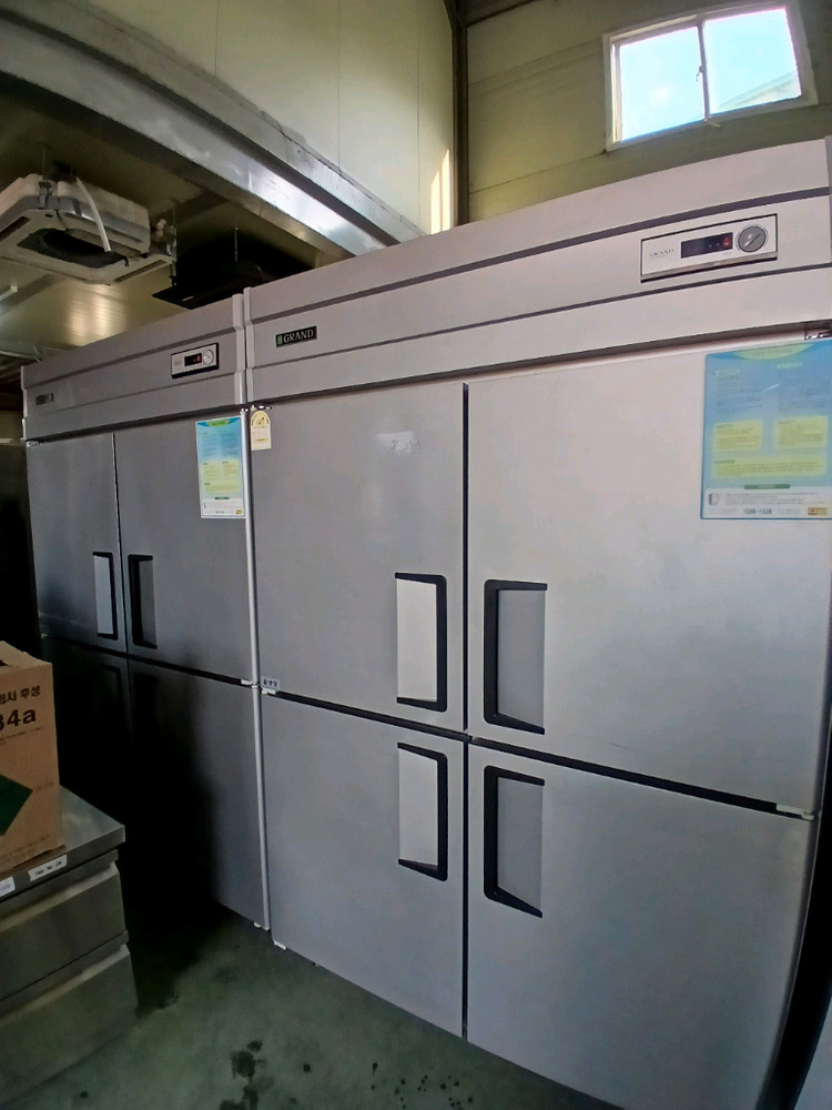 우성 4도어 45박스 올 냉동고 45박스 냉장고 1년반 사용 상태최상--1