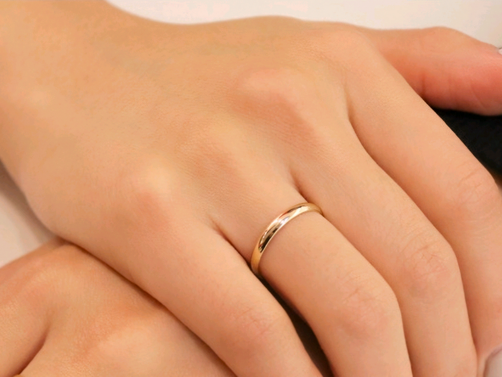 14k 엥게이지 반지 링--1