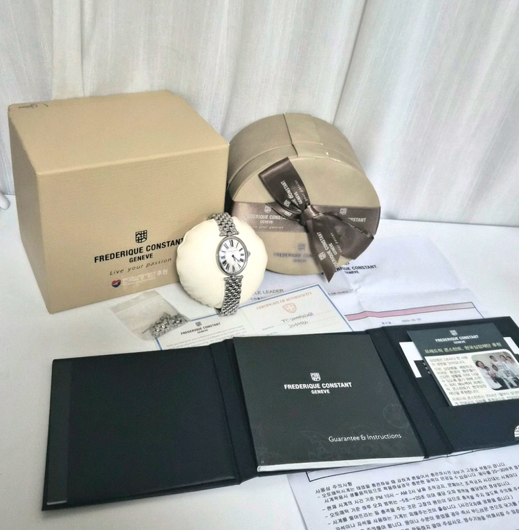 프레드릭 콘스탄트 클래식 아르데코 오벌 시계|풀구성|수리완료--1