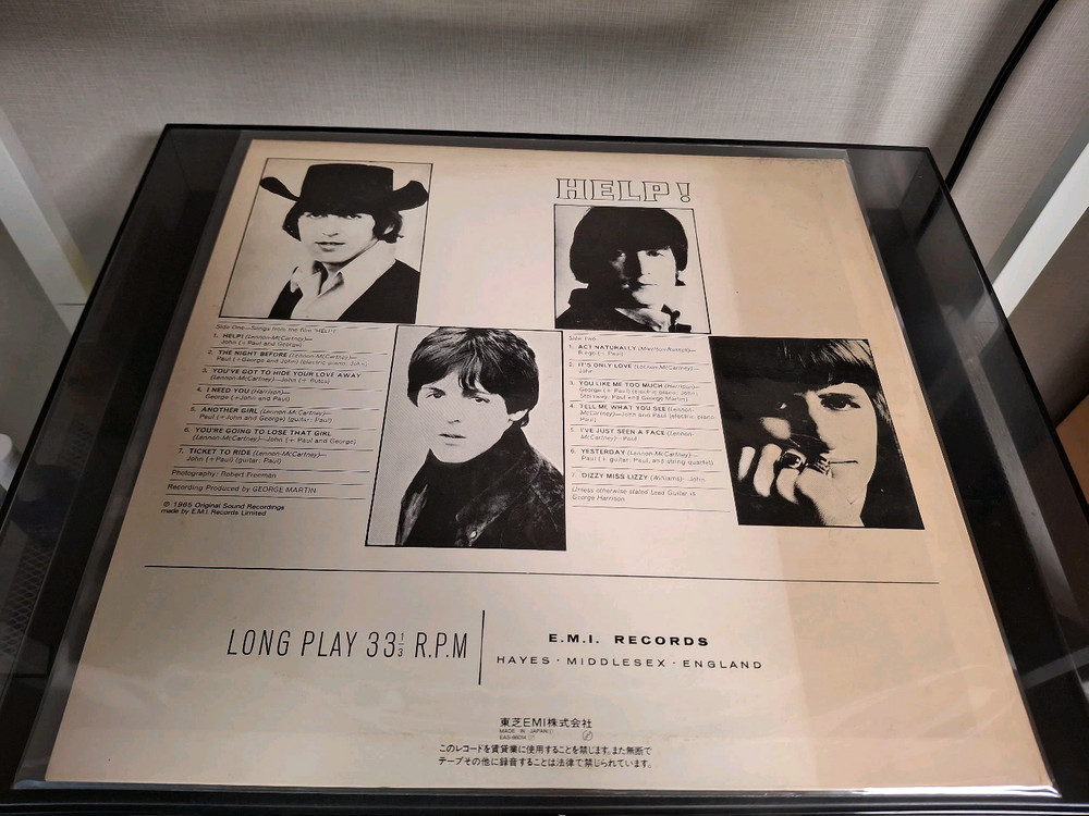 <수입 LP> 비틀즈 The Beatles 엘피 - Help!--1