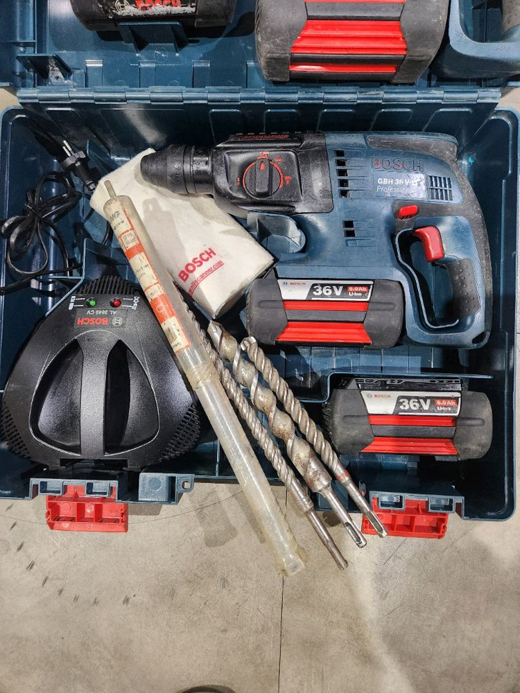 보쉬 GBH 36 V-LI 충전함마드릴 이미지