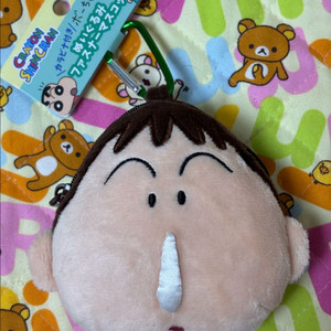 짱구는못말려 맹구 카라비너 파우치 [일본정품 새상품]