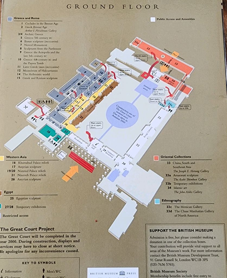 미켈란젤로 & 라파엘, 오르세 미술관 화집/영국 박물관(THE BRITISH MUSEUM)PRESS--8