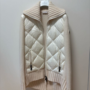 몽클레어 니트패딩 가디건