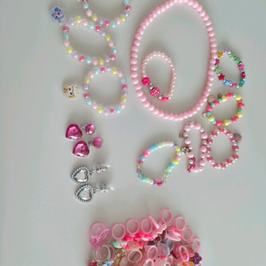 유아 액세서리 일괄 (반지 팔찌 목걸이 귀걸이 )