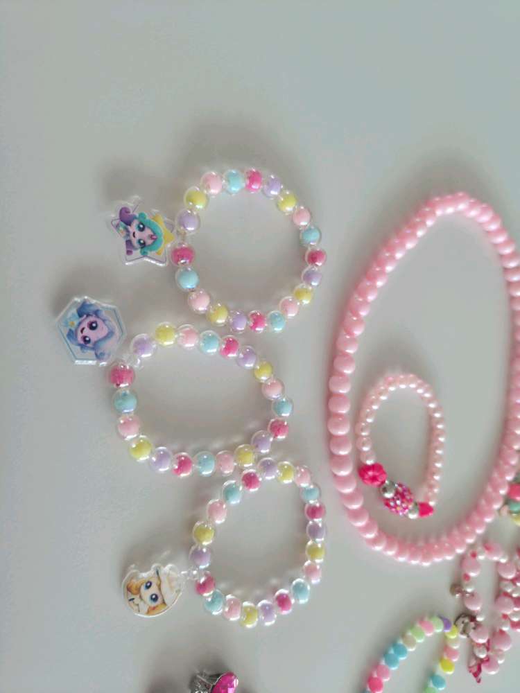 유아 액세서리 일괄 (반지 팔찌 목걸이 귀걸이 )--1