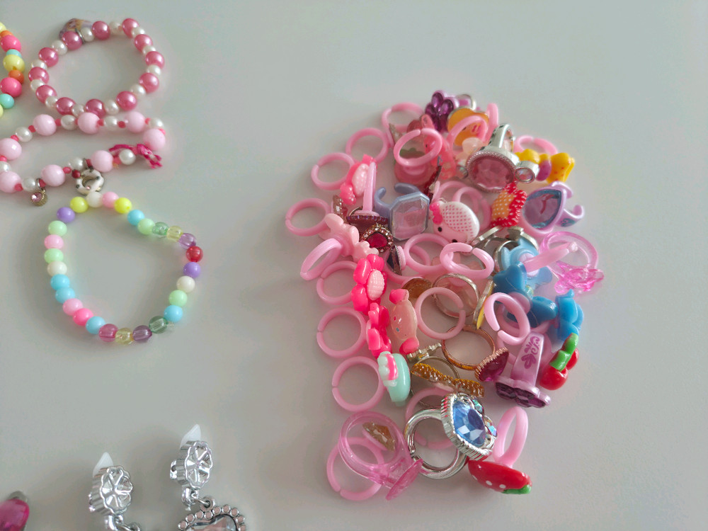 유아 액세서리 일괄 (반지 팔찌 목걸이 귀걸이 )--4