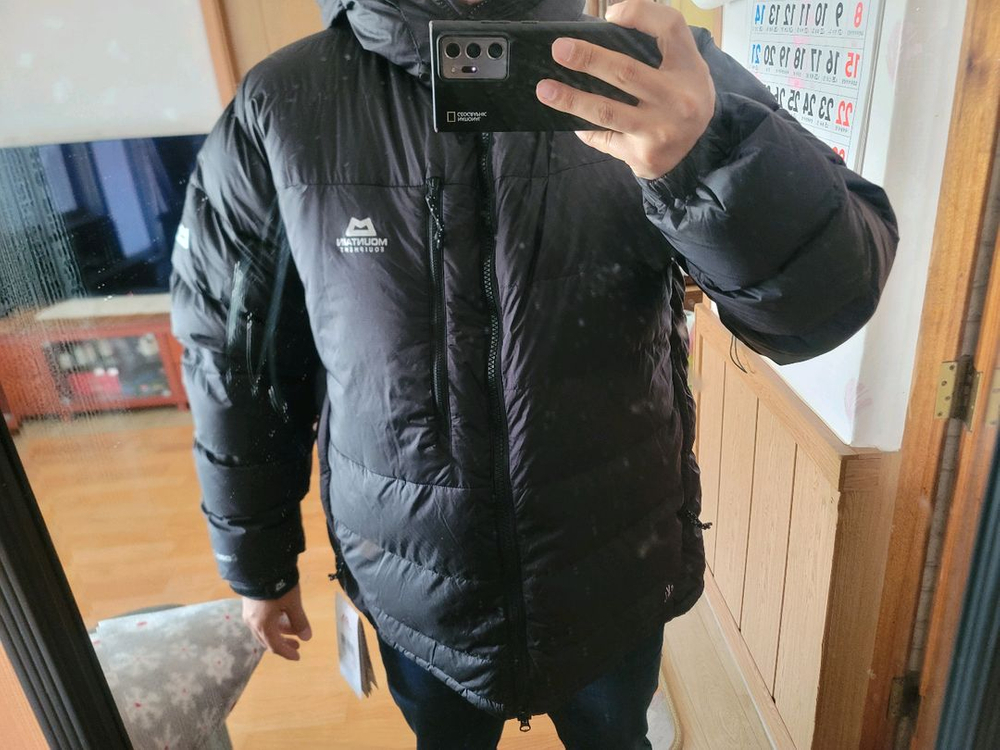 마운틴이큅먼트 히말라야 대장패딩 0xl (110사이즈) 블랙 새제품 판매--4