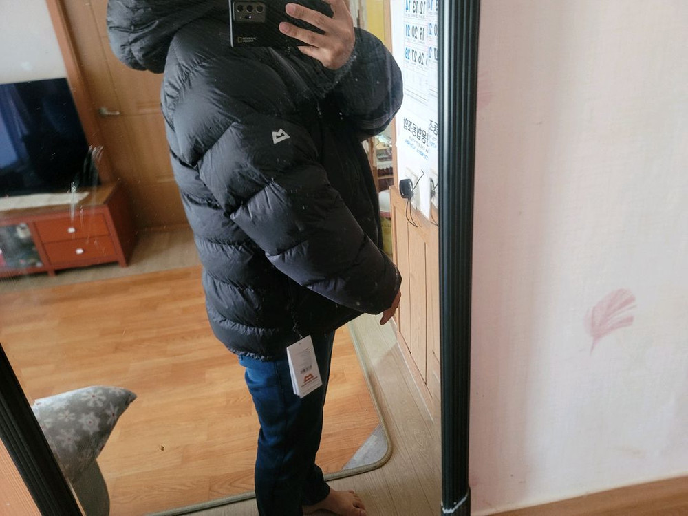 마운틴이큅먼트 히말라야 대장패딩 0xl (110사이즈) 블랙 새제품 판매--5