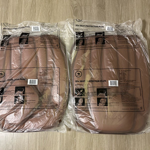 폴레드 3Dx 카시트 보호매트 자동차 시트커버(본품+헤드) 2개세트