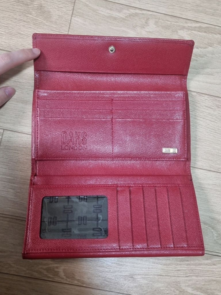 닥스 Daks 체크 장지갑 이미지