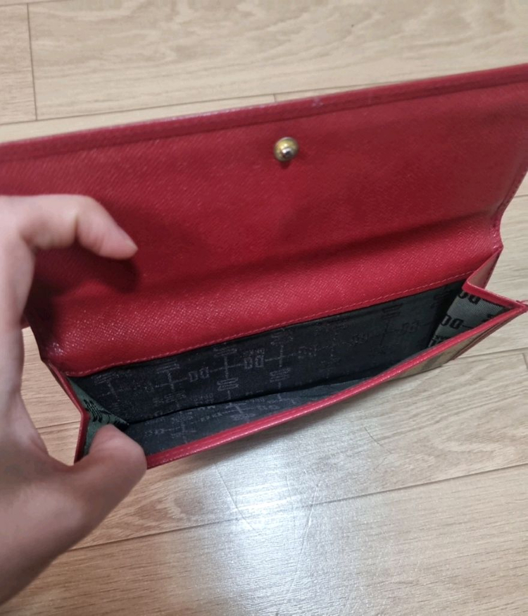 닥스 Daks 체크 장지갑 이미지