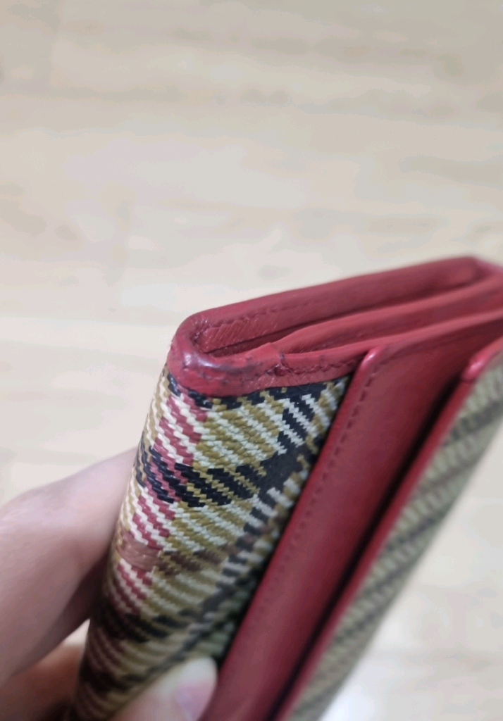 닥스 Daks 체크 장지갑 이미지