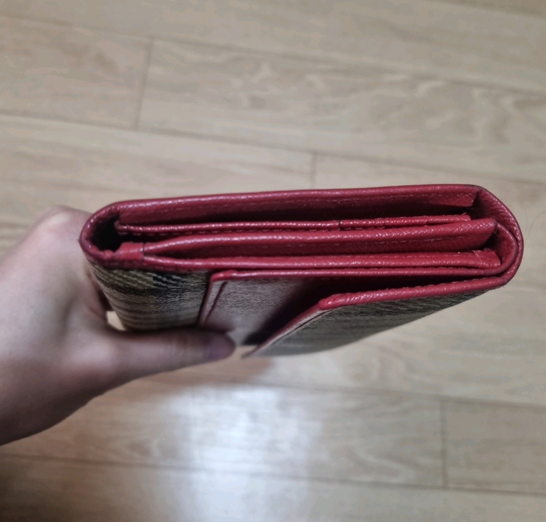 닥스 Daks 체크 장지갑 이미지