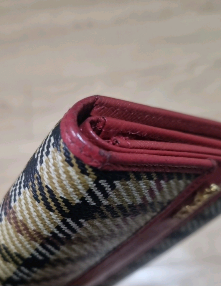 닥스 Daks 체크 장지갑 이미지