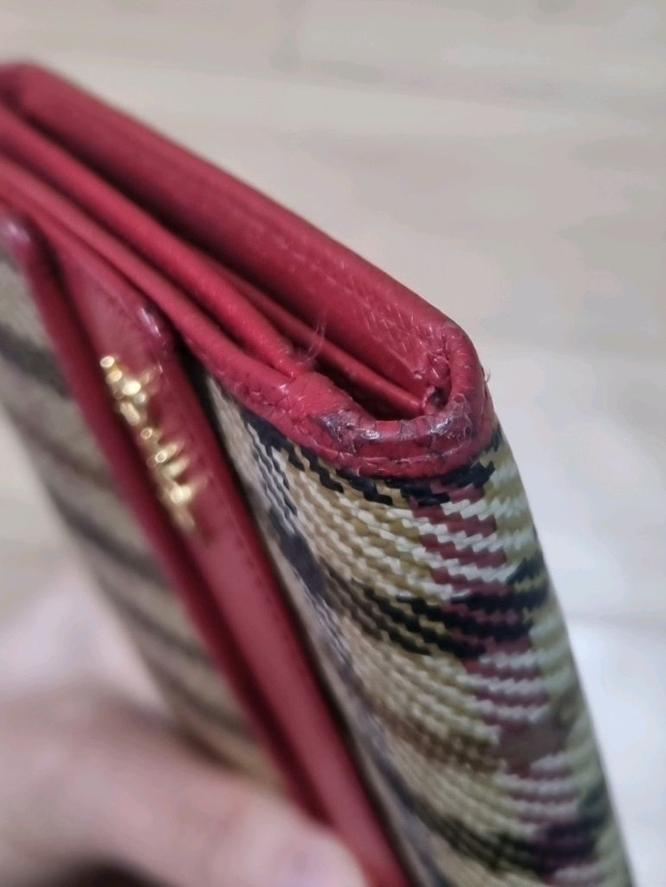 닥스 Daks 체크 장지갑 이미지