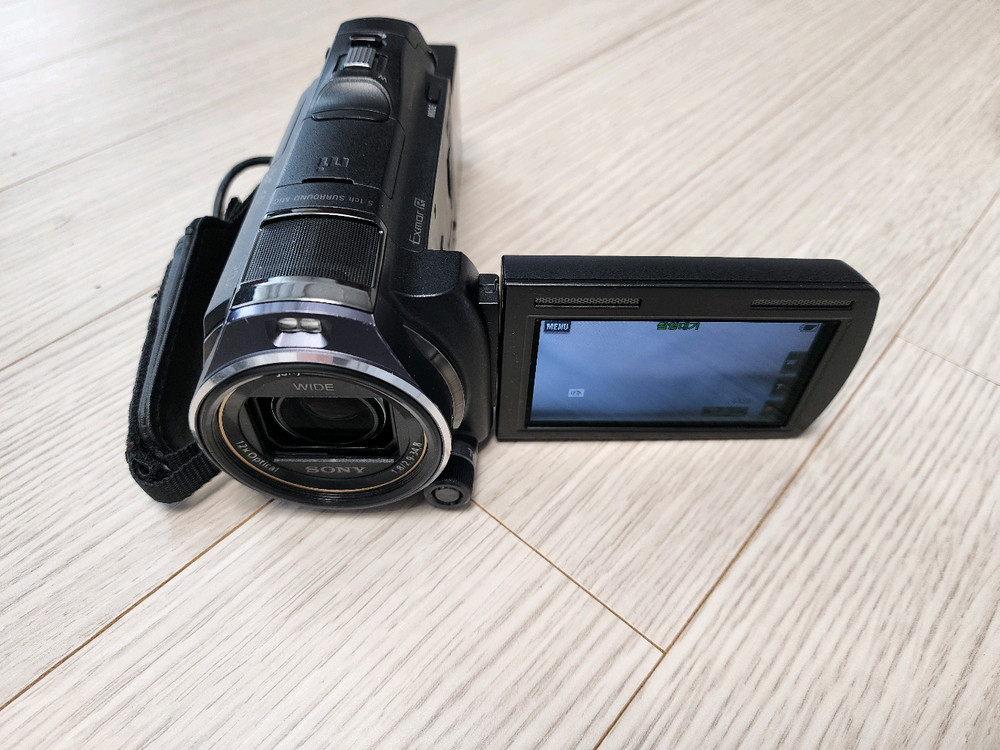 소니 hdr-pj660 캠코더 판매합니다--1