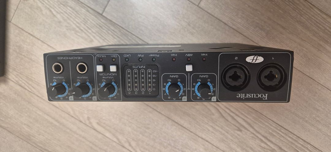 Focusrite Saffire Pro24DSP 인터페이스 A급 판매합니다. 이미지