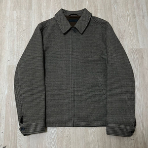 유니클로 남성 하운드투스 헤링본 블루종 자켓 XL/105 이미지