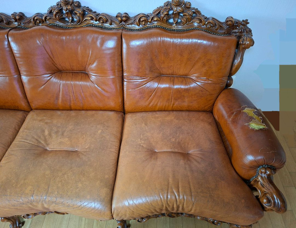 리오가구 하이엔드급 소파 (3+1+1인) 엔틱 이미지