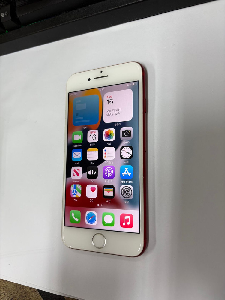 아이폰7 128GB 레드 중고폰 배터리100% 인스타 사진폰 카메라폰 레트로감성 095872--1