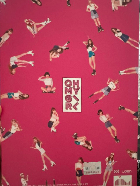 오마이걸 친필 싸인 사인 앨범 리얼러브 real love--1