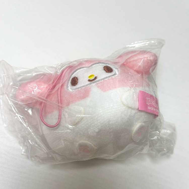 IP4 산리오 (미개봉) 마이멜로디 후뉴마루 마스코트 키링 인형 이미지