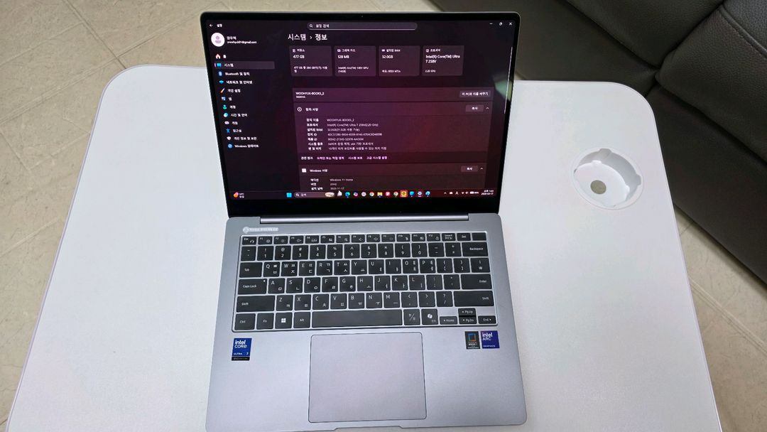 갤럭시북5프로 14인치 팝니다 (울트라7 , 램 32기가)--9