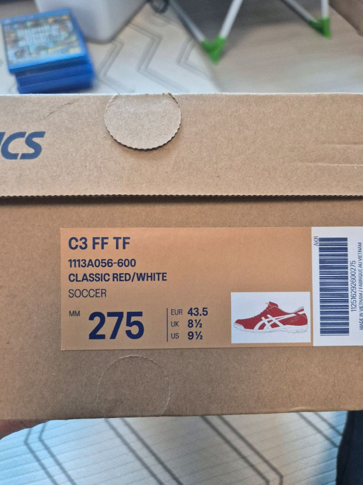 아식스 c3 tf (빨흰) 이미지