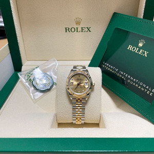 롤렉스 279173 신형 데이저스트 28 샴페인별다이아