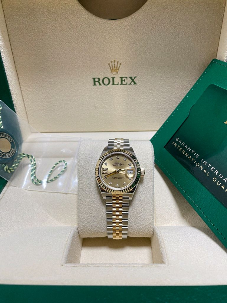 롤렉스 279173 신형 데이저스트 28 샴페인별다이아--2