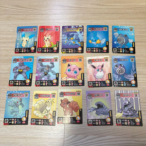 포켓몬스터 고전 카드 69종 일괄 이미지