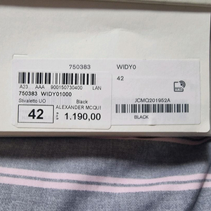 알렉산더 맥퀸 남성부츠 이미지