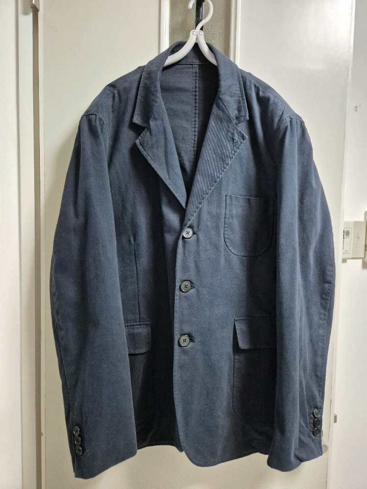 예일 빈티지 3버튼 치노 셋업 네이비--6