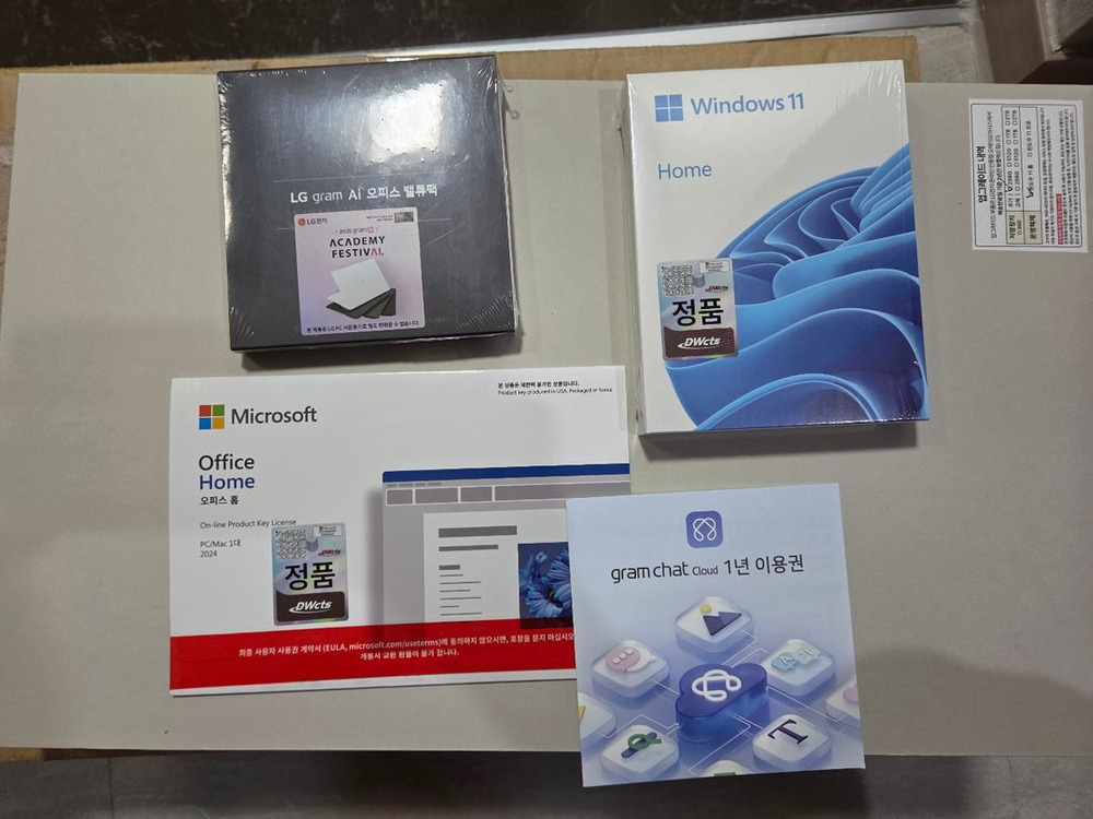 새상품 lg gram그램 16인치 16zd90ts-gx56k 노트북 이미지