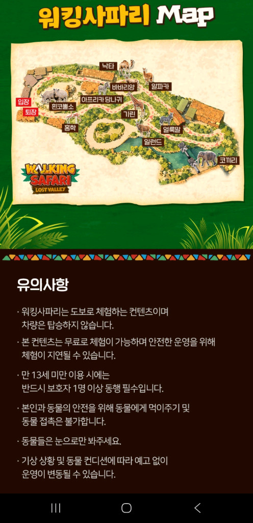 에버랜드 종일권--2