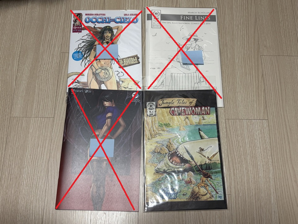 북미, 유럽권 원서 아트북, 코믹북(만화책) 신규 추가 4 가격 인하 이미지