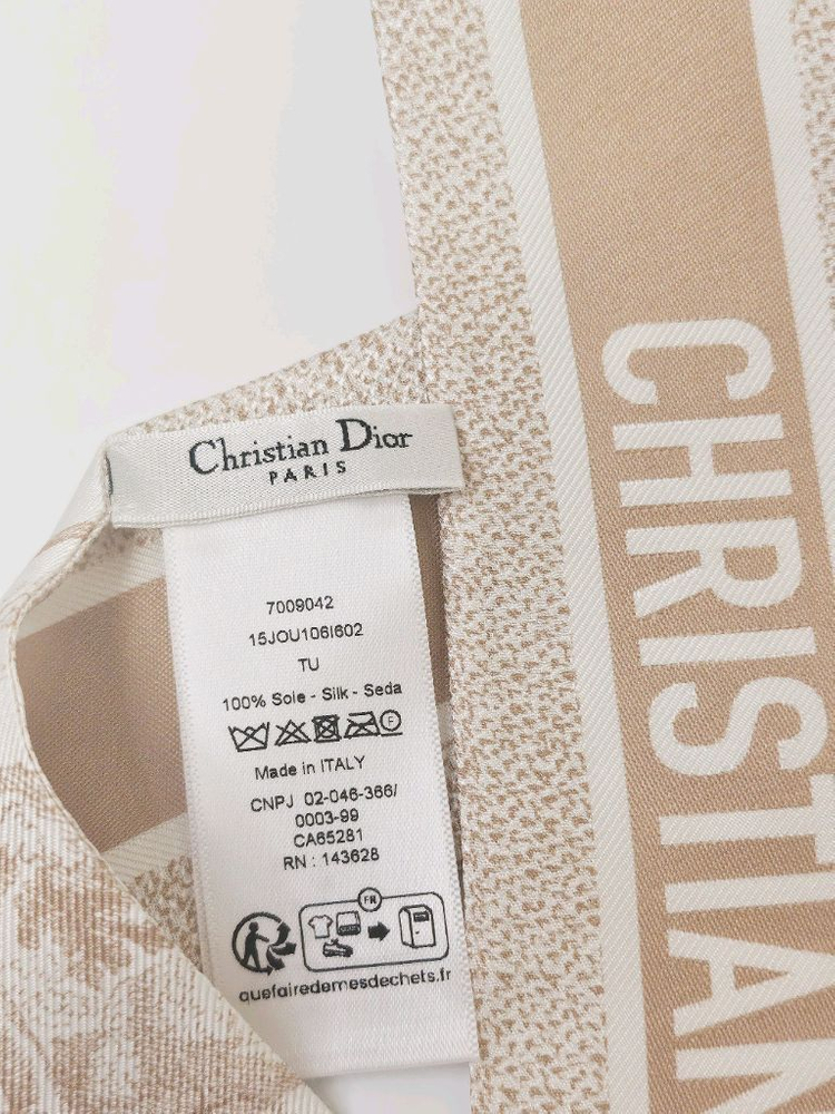 디올 핑크 Toile de Jouy Sauvage 미차 실크 트윌 스카프 이미지