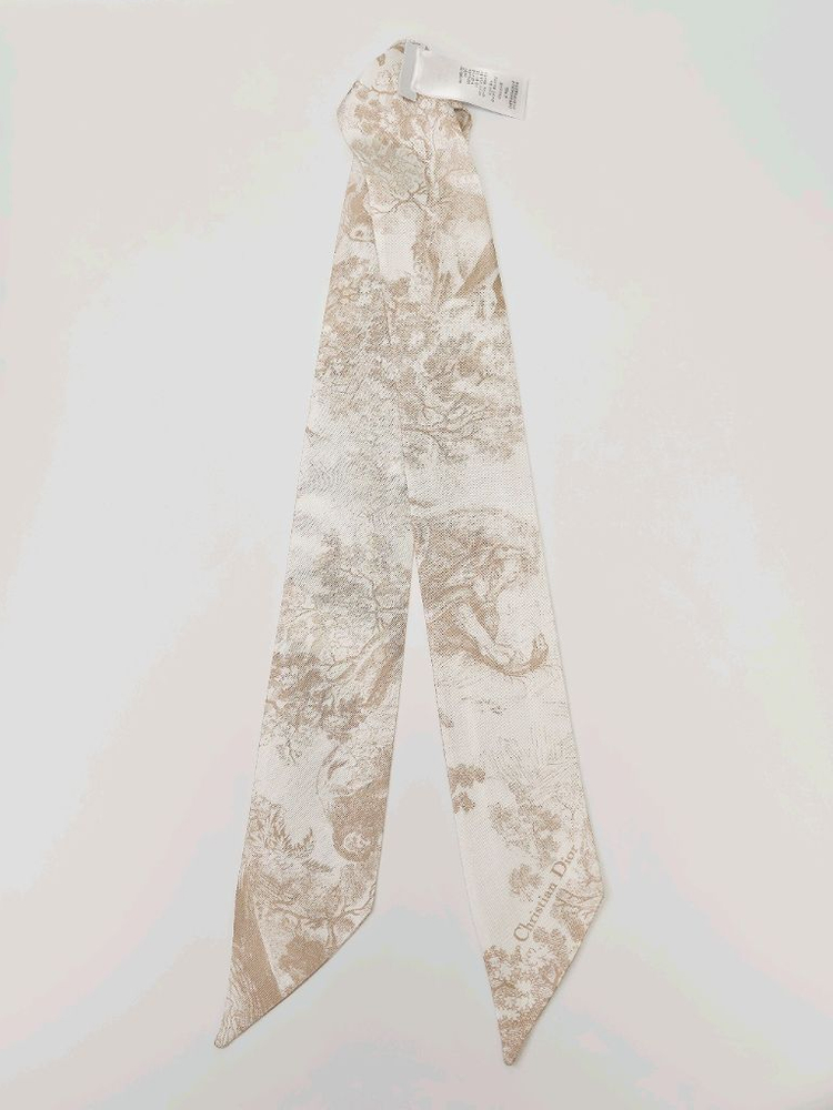 디올 핑크 Toile de Jouy Sauvage 미차 실크 트윌 스카프 이미지