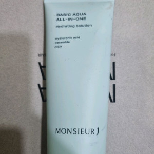 [새상품] 무슈제이 아쿠아 베이직 올인원 120ml 정우성브랜드 이미지