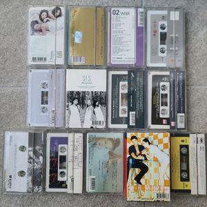 카세트테이프 정리합니다