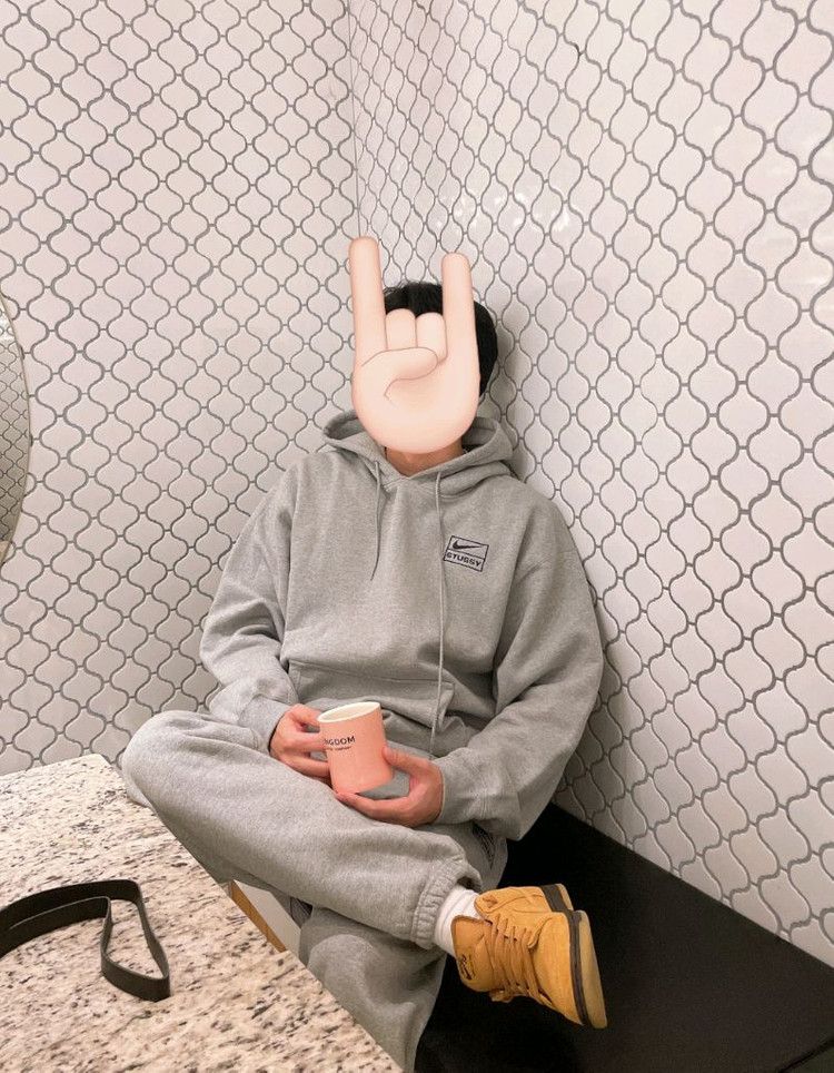 나이키 x 스투시 츄리닝세트--1