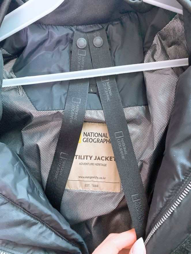 (100(L)내셔널지오그래픽남자오리털블랙후드롱패딩 이미지