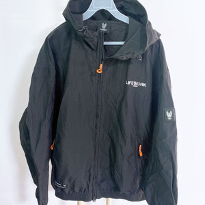 (L)라이프워크남자블랙후드바람막이자켓 이미지