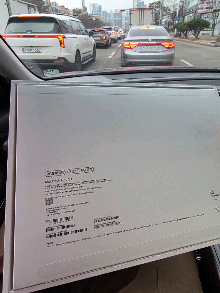 애플 맥북 네오 세제품 512기가--1