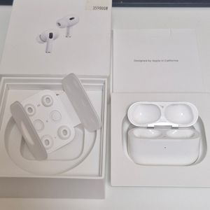 에어팟 프로2 본체 + 박스 + 미사용이어팁