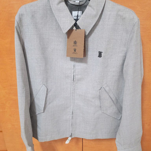 새상품 버버리 그레이 블루종 자켓 팝니다. 정가283만원